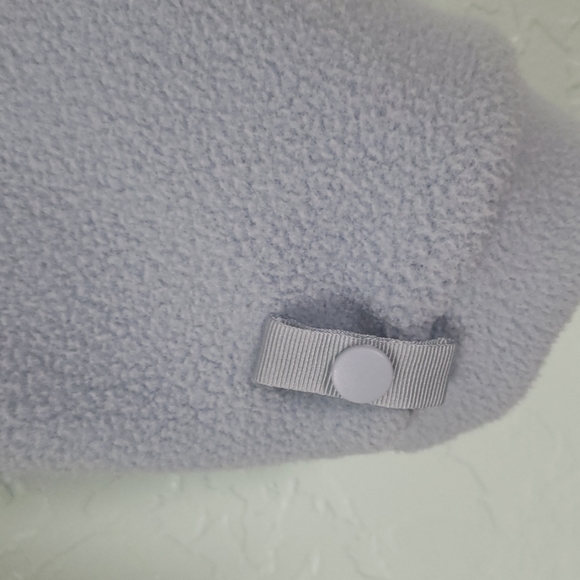 The North Face powder blue full zip- fleece - Picture 6 of 8